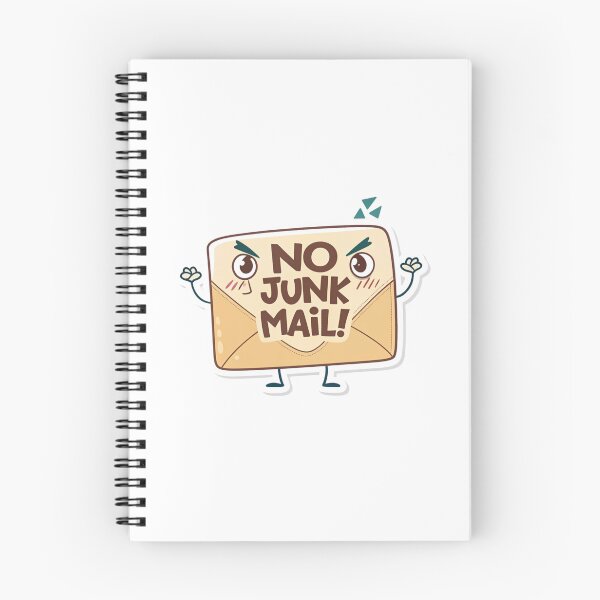 Item preview,  Save trees no junk mail designed and sold by Lucky 777.