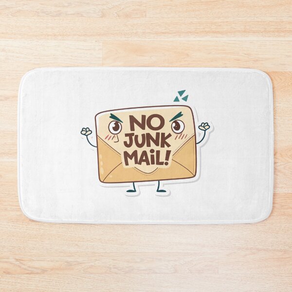 Item preview,  Save trees no junk mail designed and sold by Lucky 777.