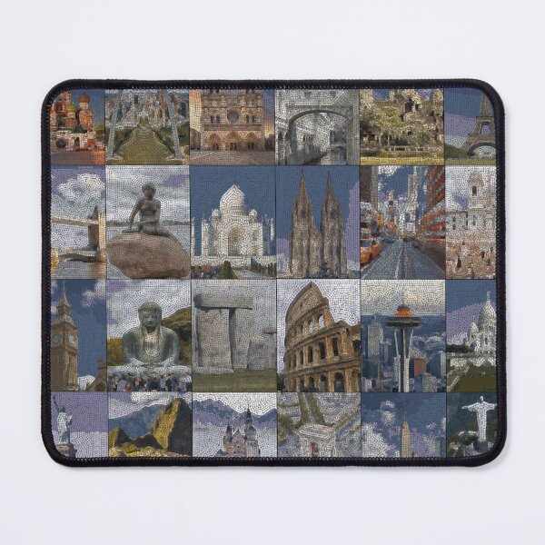 Item preview, Mosaic Landmarks designed and sold by Montage-Madness.