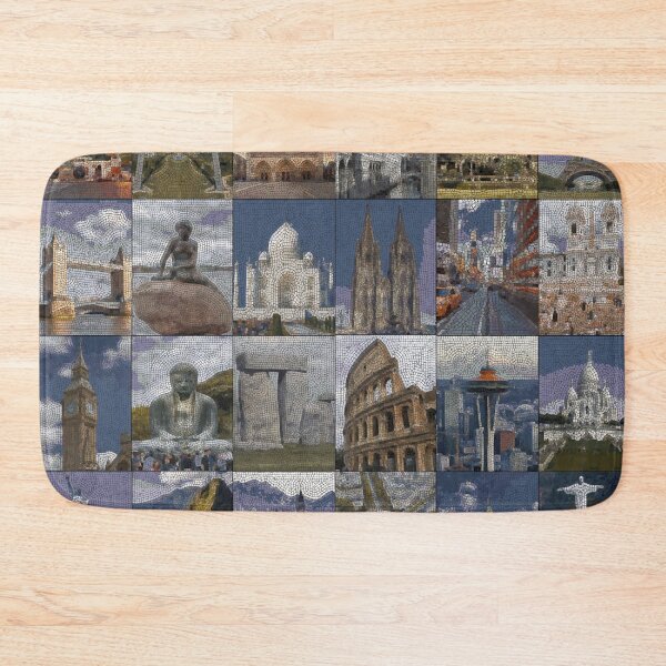 Item preview, Mosaic Landmarks designed and sold by Montage-Madness.