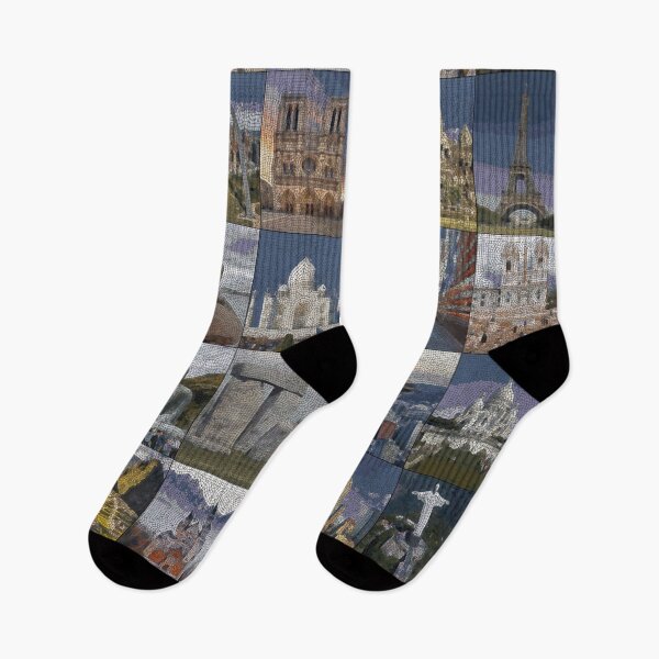 Item preview, Mosaic Landmarks designed and sold by Montage-Madness.