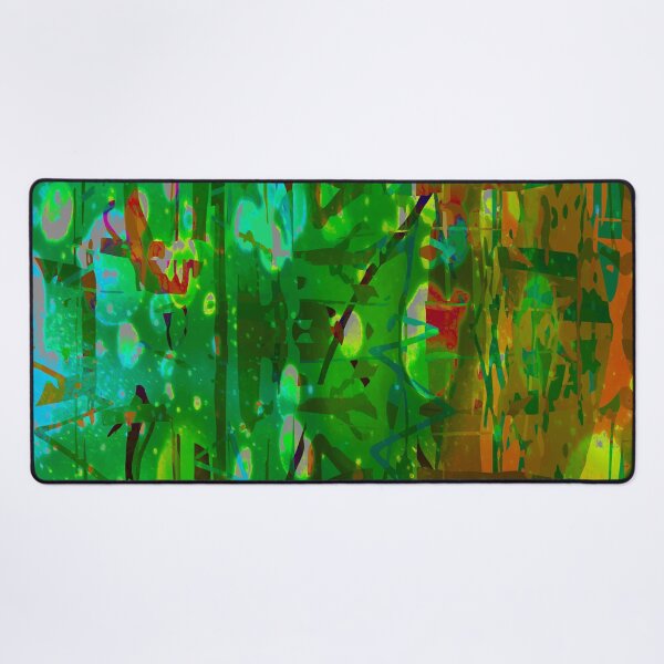 Item preview, THE BOTANIST. ABSTRACT GARDEN PAINTING. designed and sold by 5hertz.