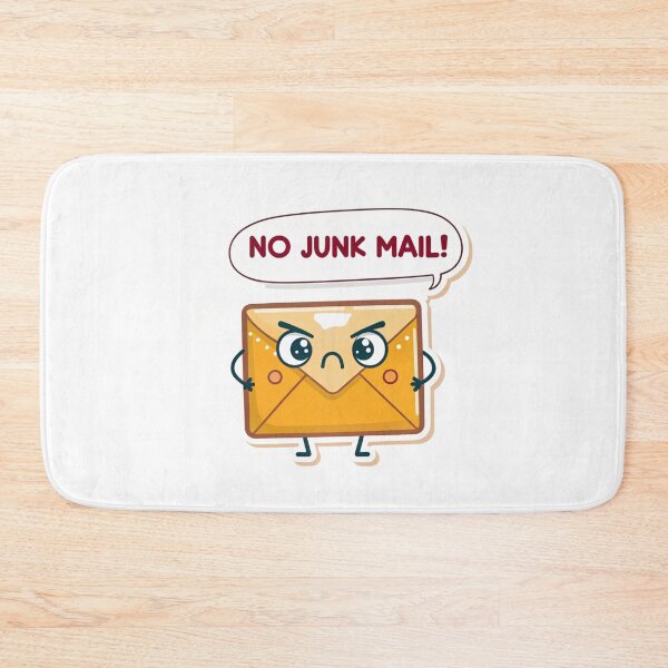 Item preview, Save trees no junk mail designed and sold by Lucky 777.