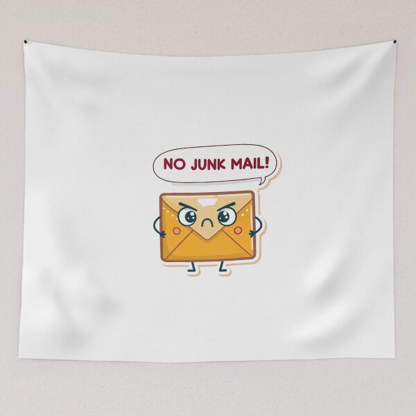 Item preview, Save trees no junk mail designed and sold by Lucky 777.