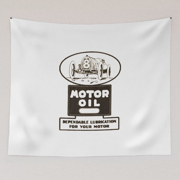 Item preview, Vintage Motor Oil - Dependable Lubrication For Your Motor designed and sold by QuayTradingCo.
