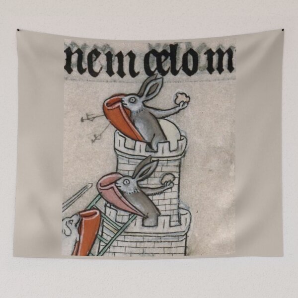 Item preview, "The War of the Thousand Fleas", medieval painting, 5th century AD designed and sold by PatronesKawai.
