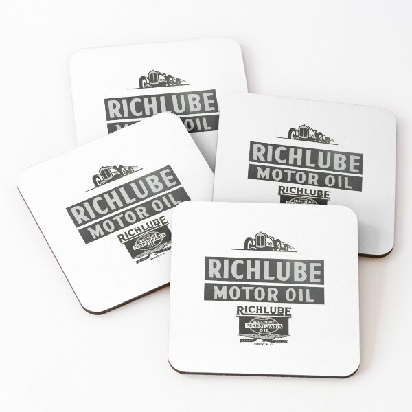 Item preview, Vintage Rich Lube Motor Oil designed and sold by QuayTradingCo.