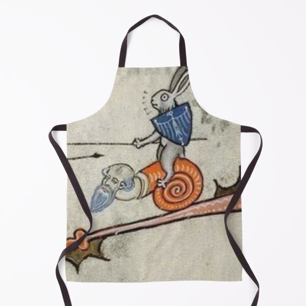 Item preview, "Rabbit Joust", medieval painting, 5th century AD designed and sold by PatronesKawai.