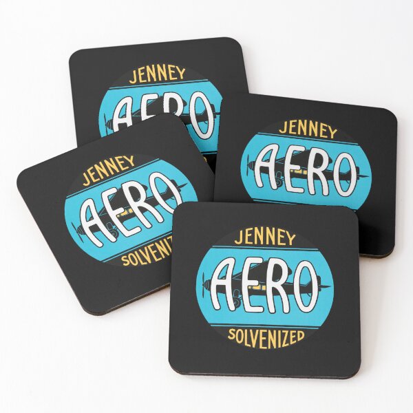 Artikelvorschau, Vintage Jenny Aero Solvenized Aviation Gasoline entworfen und verkauft von QuayTradingCo.