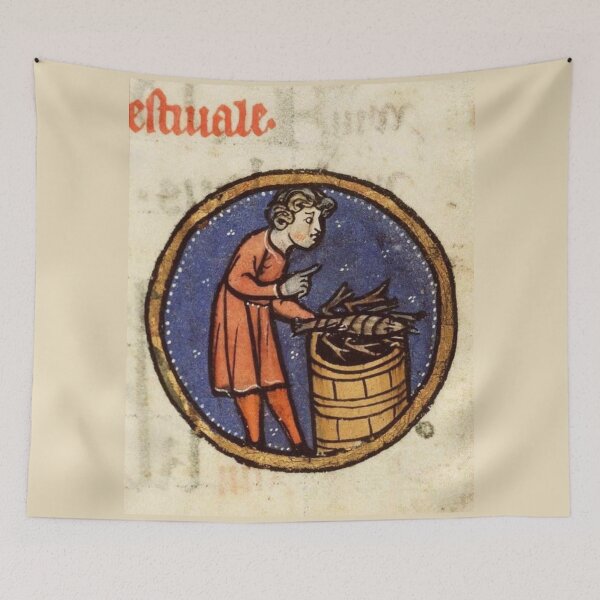 Item preview, "Cockroach Trainer", medieval painting, 5th century AD designed and sold by PatronesKawai.