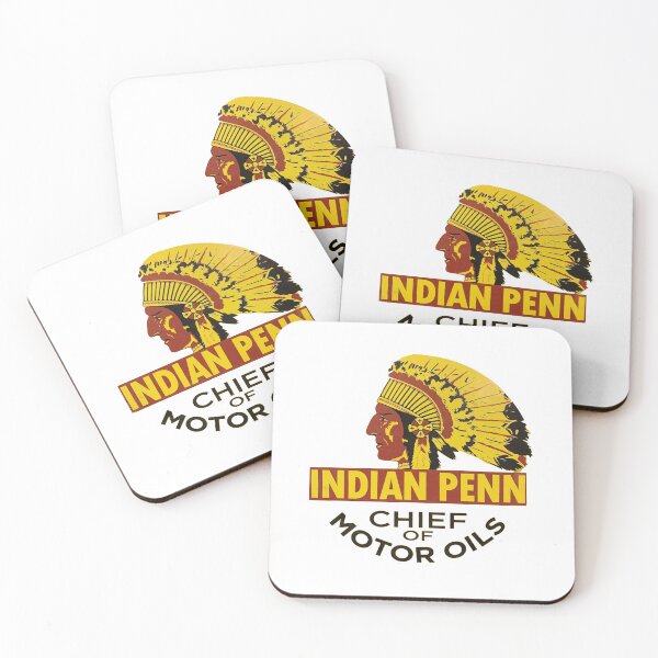 Item preview, Vintage Indian Penn Chief Of Motor Oils designed and sold by QuayTradingCo.