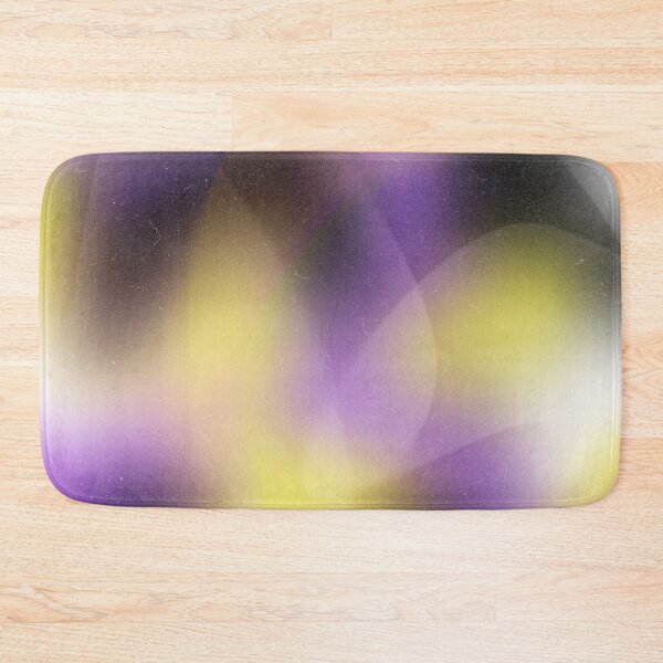 Item preview, Subtle Nonbinary Pride // Yellow, Purple, Black, & White Gradient designed and sold by Skyler Orion X.