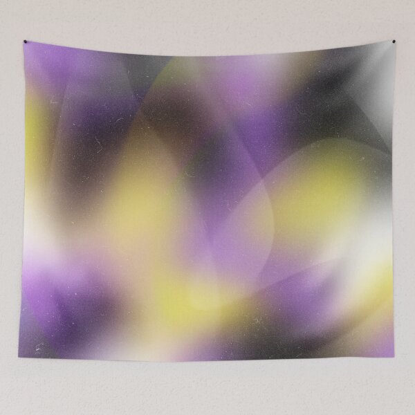 Item preview, Subtle Nonbinary Pride // Yellow, Purple, Black, & White Gradient designed and sold by Skyler Orion X.