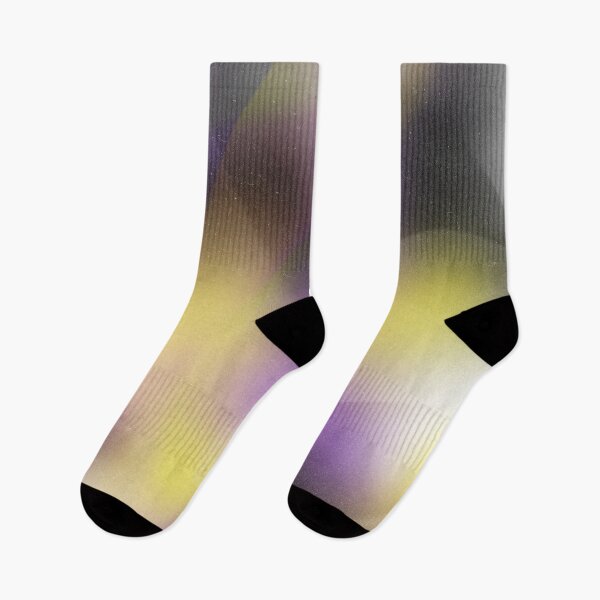 Item preview, Subtle Nonbinary Pride // Yellow, Purple, Black, & White Gradient designed and sold by Skyler Orion X.