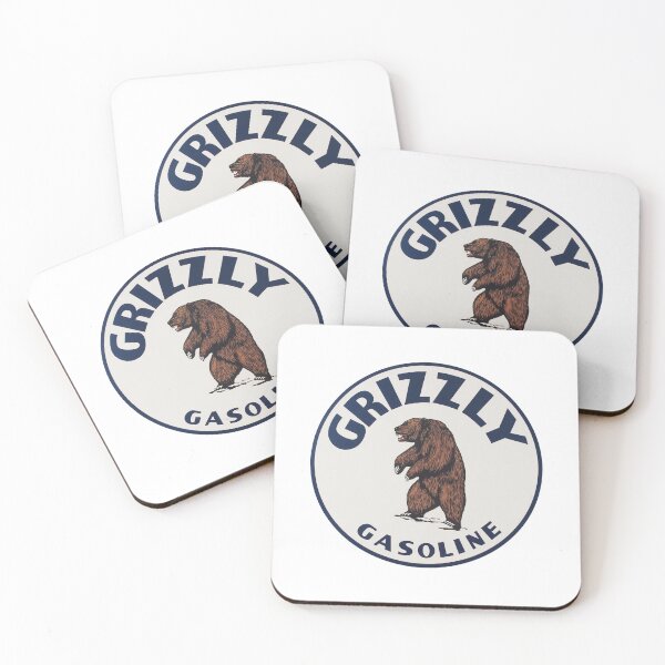 Artikelvorschau, Vintage Grizzly Gasoline entworfen und verkauft von QuayTradingCo.