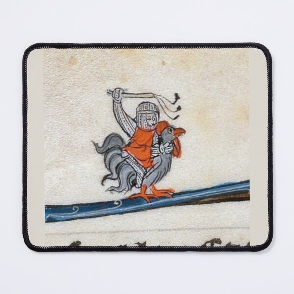 Item preview, "Riding a Cock", medieval painting, 7th century AD designed and sold by PatronesKawai.