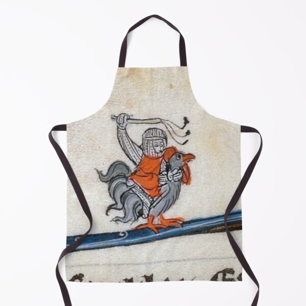 Item preview, "Riding a Cock", medieval painting, 7th century AD designed and sold by PatronesKawai.