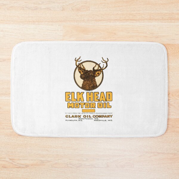 Item preview, Vintage Elk Head Motor Oil - Clark Oil Company designed and sold by QuayTradingCo.
