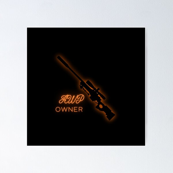 Item preview, AWP Owner Neon Light Left designed and sold by phoenixashs.