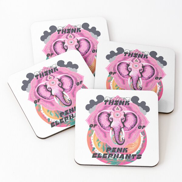 Item preview, Pink Elephants designed and sold by IndigoGarden.