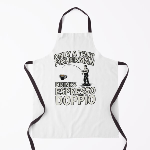 Item preview, the ultimate art for passionate anglers and a coffee lover designed and sold by e-milka.