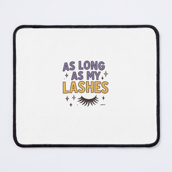 Item preview, As Long As My Lashes – Comic Style Lash Design designed and sold by Tuschycosmetx.