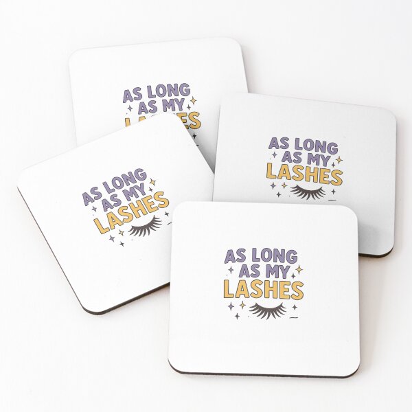 Item preview, As Long As My Lashes – Comic Style Lash Design designed and sold by Tuschycosmetx.