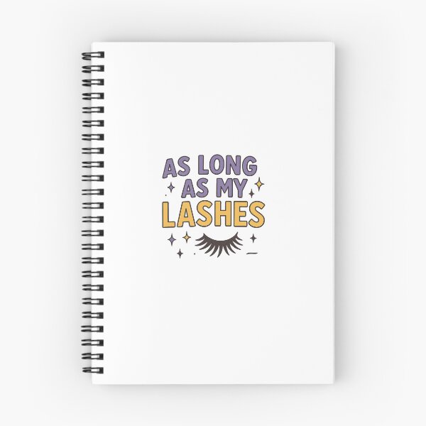 Item preview, As Long As My Lashes – Comic Style Lash Design designed and sold by Tuschycosmetx.