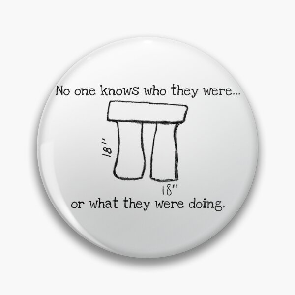 Item preview, Stonehenge! (for light backgrounds) designed and sold by Nerdy Gurdy Clothing Co..