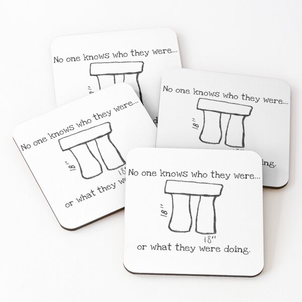 Item preview, Stonehenge! (for light backgrounds) designed and sold by Nerdy Gurdy Clothing Co..