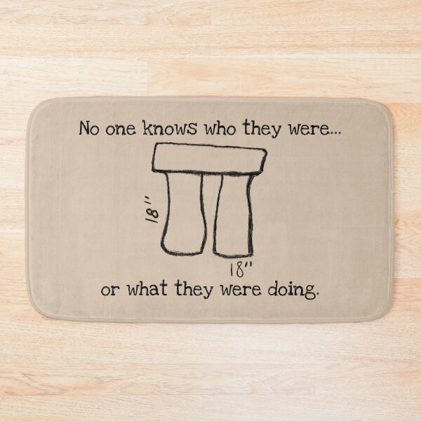Item preview, Stonehenge! (for light backgrounds) designed and sold by Nerdy Gurdy Clothing Co..