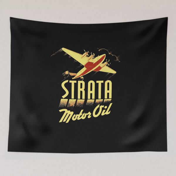 Item preview, Vintage Strata Motor Oil designed and sold by QuayTradingCo.