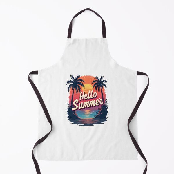 Item preview, Hello Summer tshirt, Vintage Sunset Palm Trees T-Shirt , hello summer best outfit, summer sticker designed and sold by beyond-canvas.