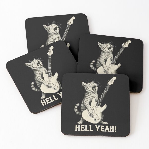 Item preview, Rocker Cat - Hell Yeah! designed and sold by Boggy62.