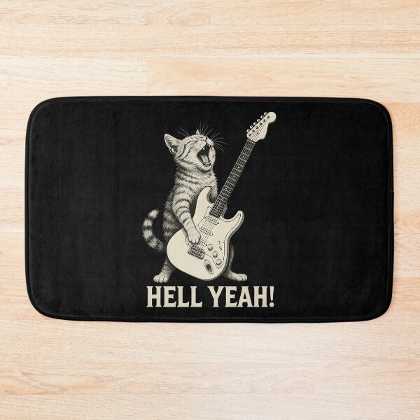 Item preview, Rocker Cat - Hell Yeah! designed and sold by Boggy62.