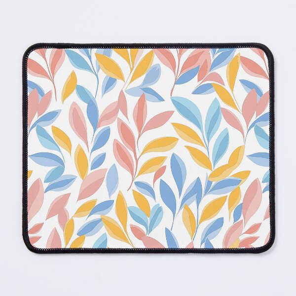 Item preview, Leaves - coloreful floristic pattern no. 2 designed and sold by WorldByEsi.