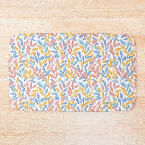 Item preview, Leaves - coloreful floristic pattern no. 2 designed and sold by WorldByEsi.