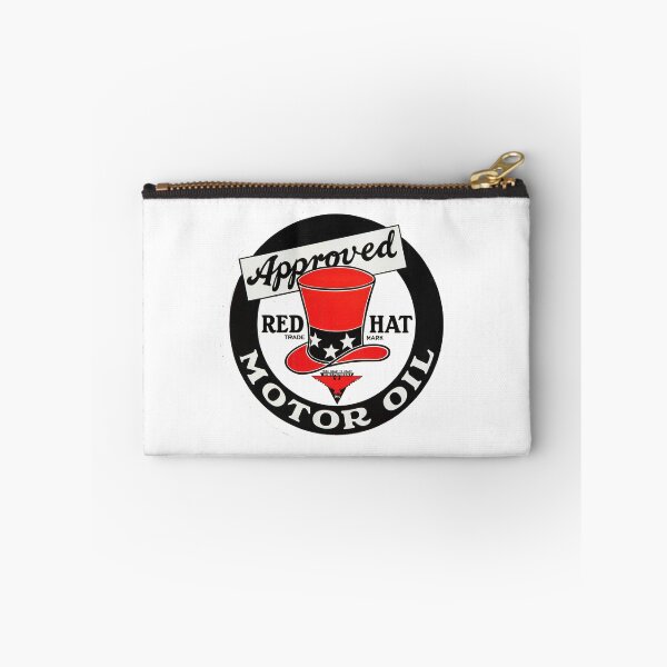Aperçu de l'œuvre Vintage Red Hat Motor Oil créée et vendue par QuayTradingCo.