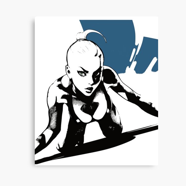 Vista previa del artículo con la obra «Cyber Gamer Gal, con un toque de cian.», diseñado y vendido por I-Desire.
