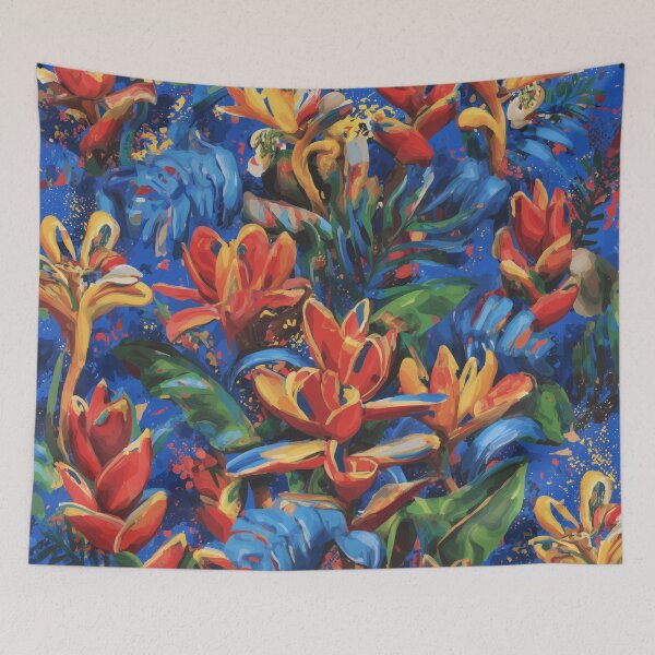 Item preview, Fauvist Fire in the Tropics designed and sold by TheOctopusRage.