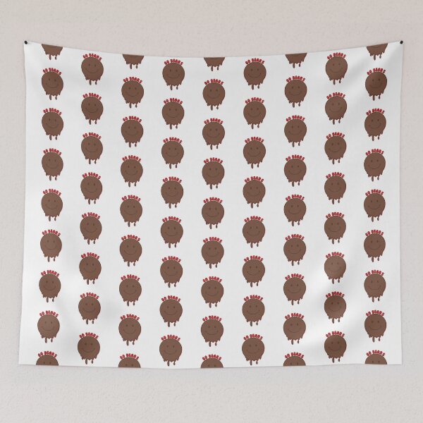 Item preview, brown dripping smiley designed and sold by Designed By Rachel.