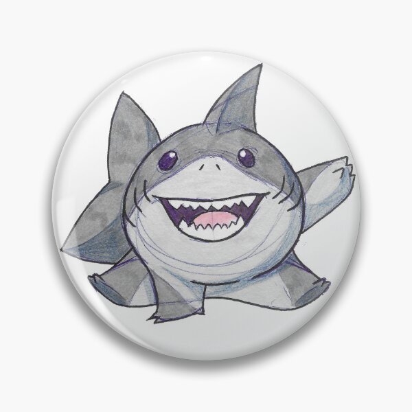 Item preview, Sketchy landshark designed and sold by animecat33.