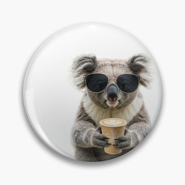 Item preview, Coola Koala – Aussie Vibes & Flat White Coffee  Australian animal  designed and sold by LifeArt24.