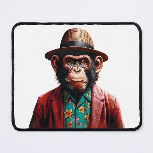 Item preview, 80s Miami Style Monkey – Funky Urban Animal designed and sold by FunkyFauna.