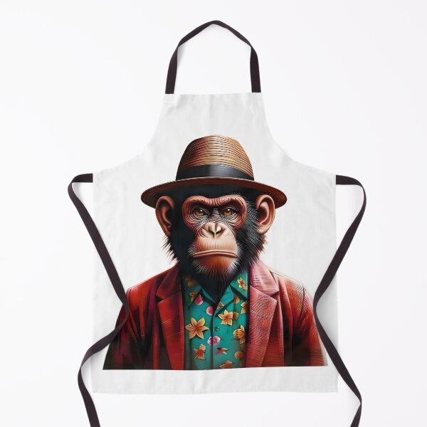 Item preview, 80s Miami Style Monkey – Funky Urban Animal designed and sold by FunkyFauna.