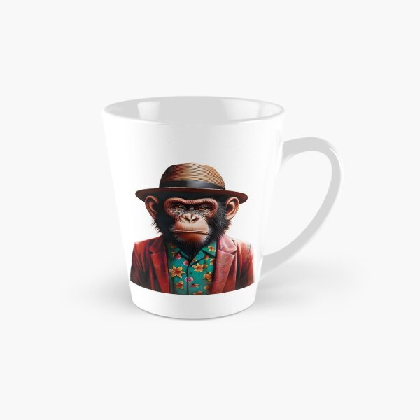 Item preview, 80s Miami Style Monkey – Funky Urban Animal designed and sold by FunkyFauna.