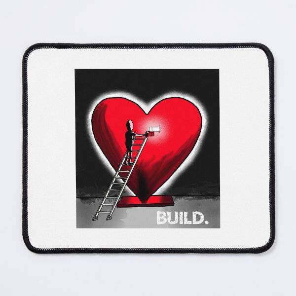 Item preview, Build love not walls. designed and sold by mrcbrn.