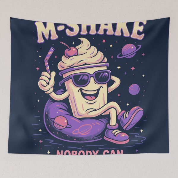 Item preview, Happy Milkshake cartoon mascot character designed and sold by Printips store.