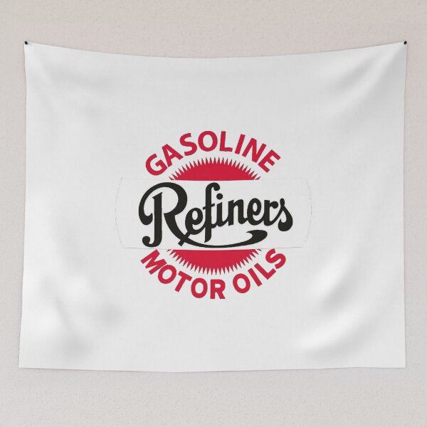 Item preview, Vintage Refiners Gasoline and Motor Oils designed and sold by QuayTradingCo.