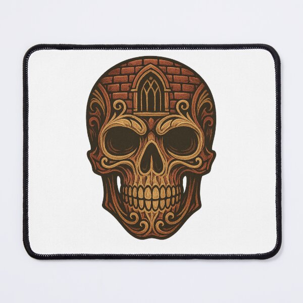 Item preview, Gothic Bastion – The skull made of stone and ornament designed and sold by KnlDsgn.